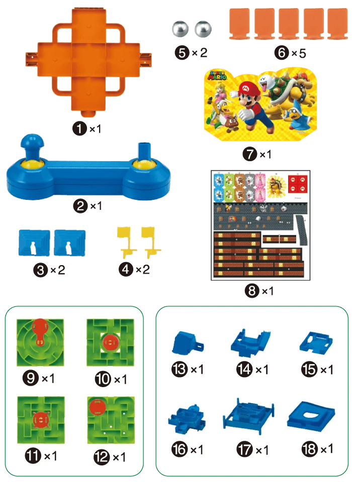 Epoch „Super Mario“ – labirintų žaidimas DX (7371)