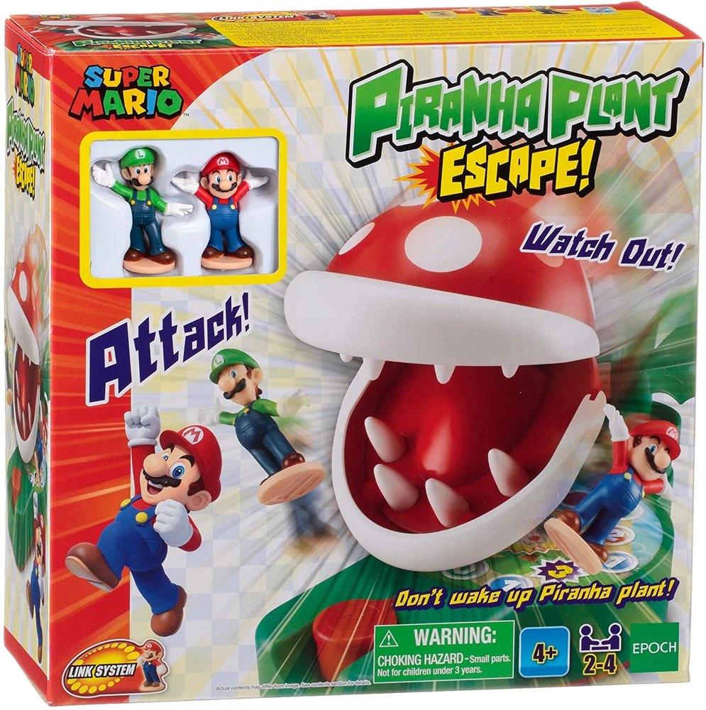 Super Mario - Piranijos augalo pabėgimas!