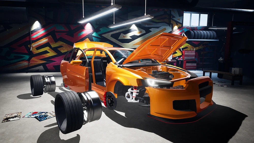 „Super Street: Racer“ žaidimas su dvigubų lenktyninių vairo ratų rinkiniu – „Nintendo Switch 2“