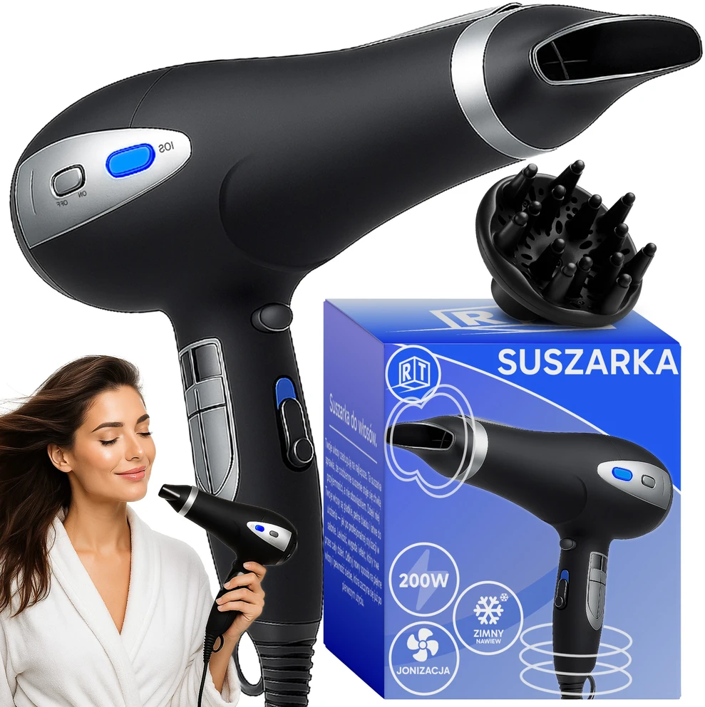 Suszarka Plaukų džiovintuvas StylePro AirMaster 2000W