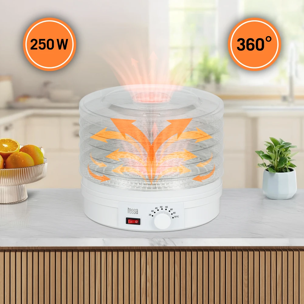 Vaisių džiovyklė Teesa TSA3030, 250W