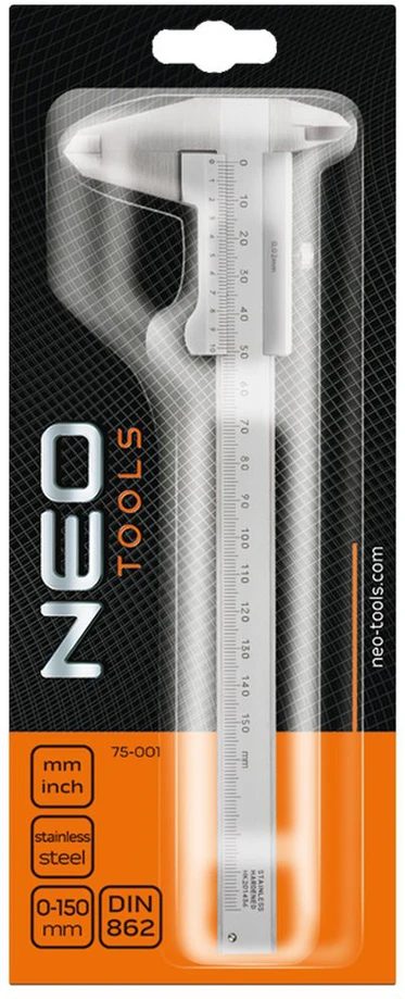 Suwmiarka Matavimo įrankis Neo, 150 mm