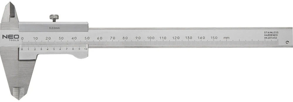 Suwmiarka Matavimo įrankis Neo, 150 mm