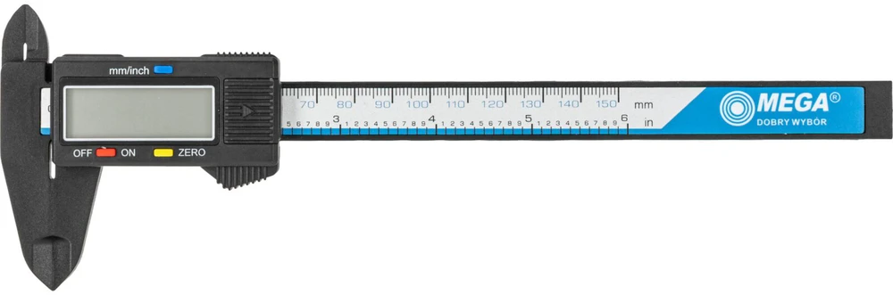 Mega elektroninis slankmatis 150 mm / 0,02 mm CE