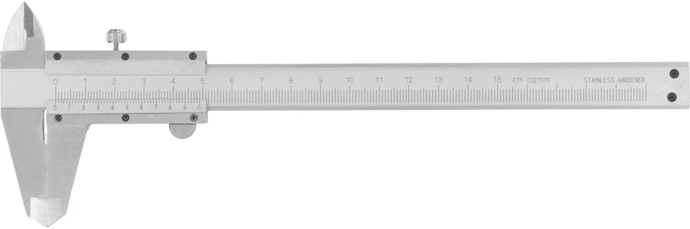 Mega Pjūvio gabarito plienas 150 mm kl. 0,02 mm