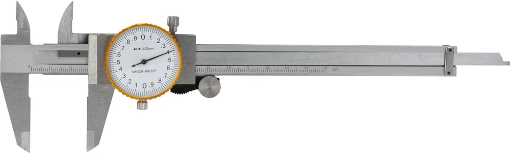 Mega Suwmiarka Slankmatis su ciferblatu 150 mm / 0,02 mm