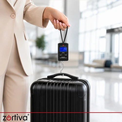 Svarstyklės bagażowa LED - 40kg Zortiva