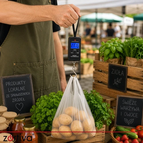 Svarstyklės bagażowa LED - 40kg Zortiva