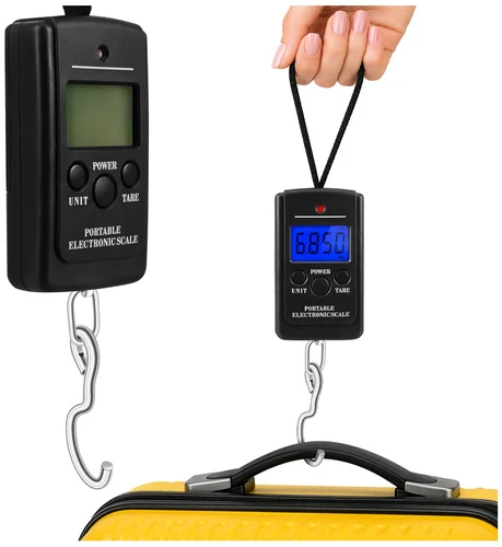 Svarstyklės bagażowa LED - 40kg Zortiva