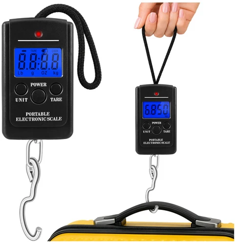 Svarstyklės bagażowa LED - 40kg Zortiva