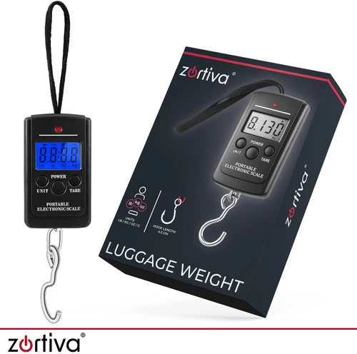 Svarstyklės bagażowa LED - 40kg Zortiva