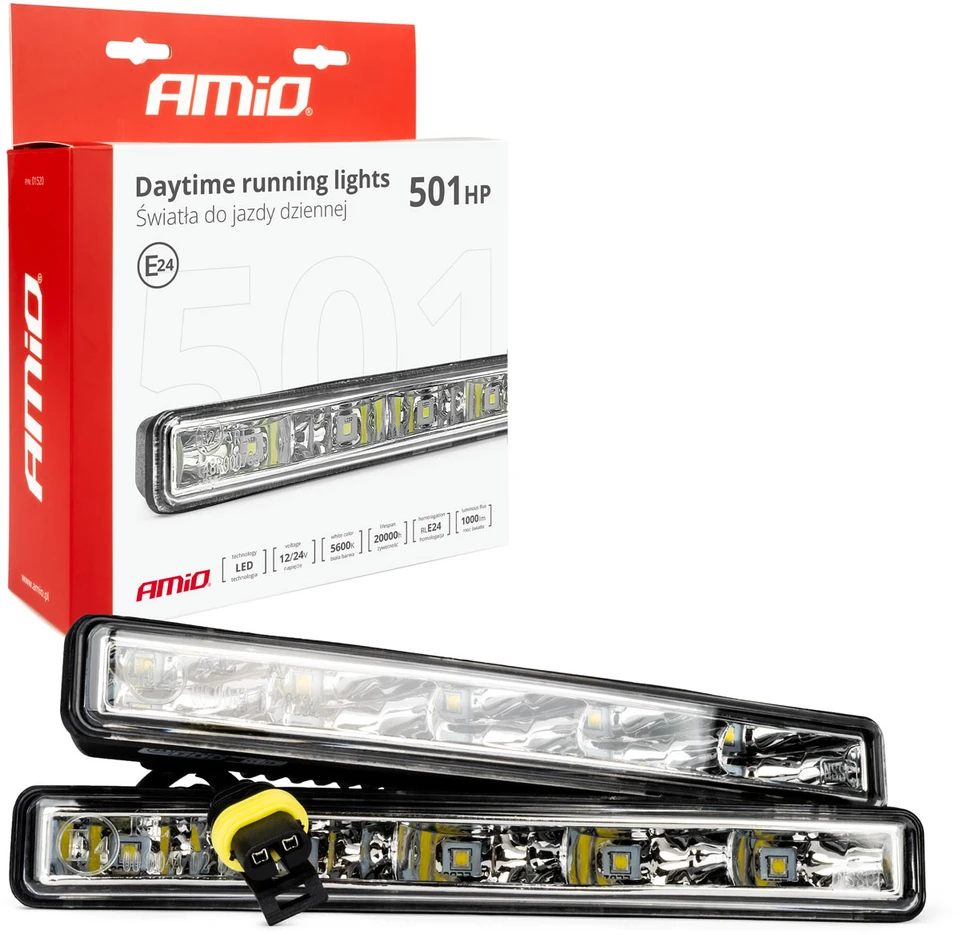 Amio Dienos šviesos žibintai DRL 501HP