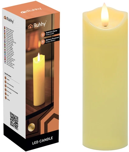 LED žvakė Ruhhy 26720, 17x5 cm