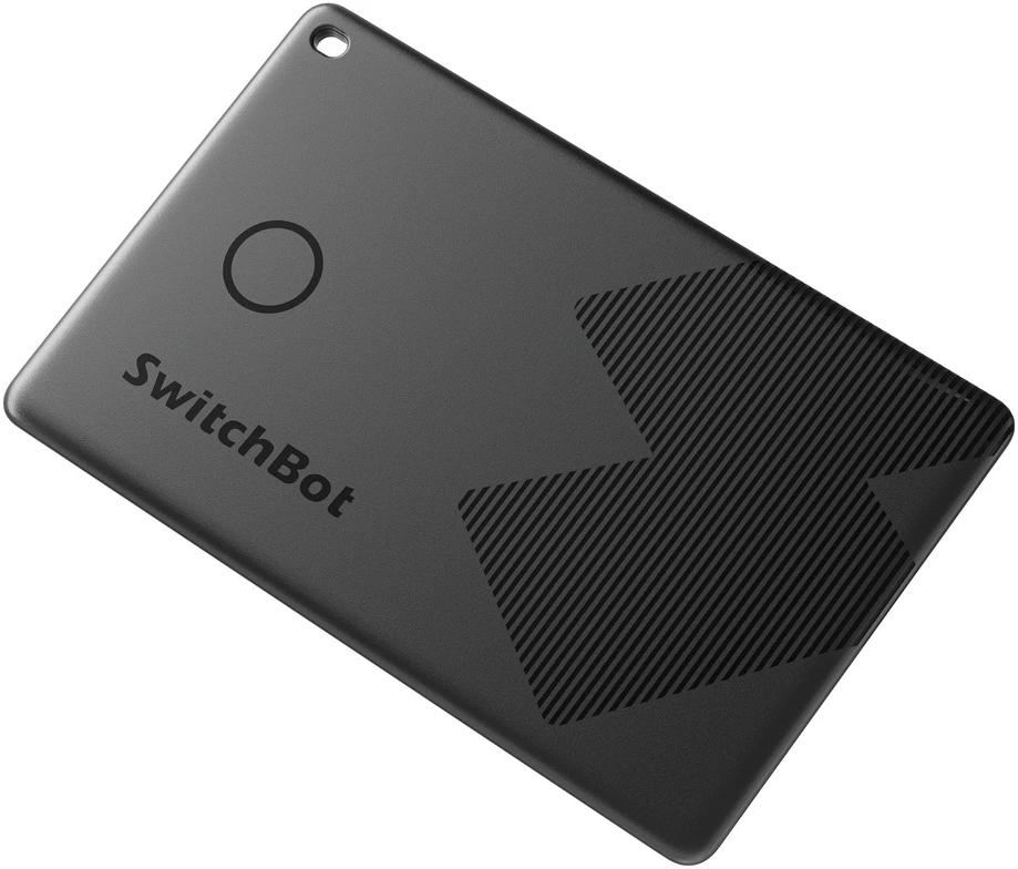 „SwitchBot“ piniginės paieškos kortelė
