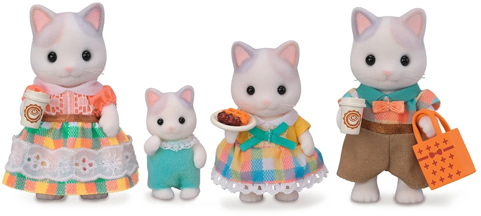 SYLVANIAN FAMILIES Latė kačiukų šeimynėlė