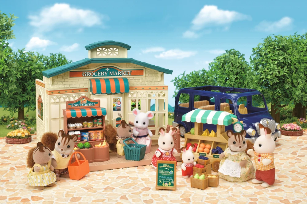 „Sylvanian Families“ – maisto prekių turgus (5315)