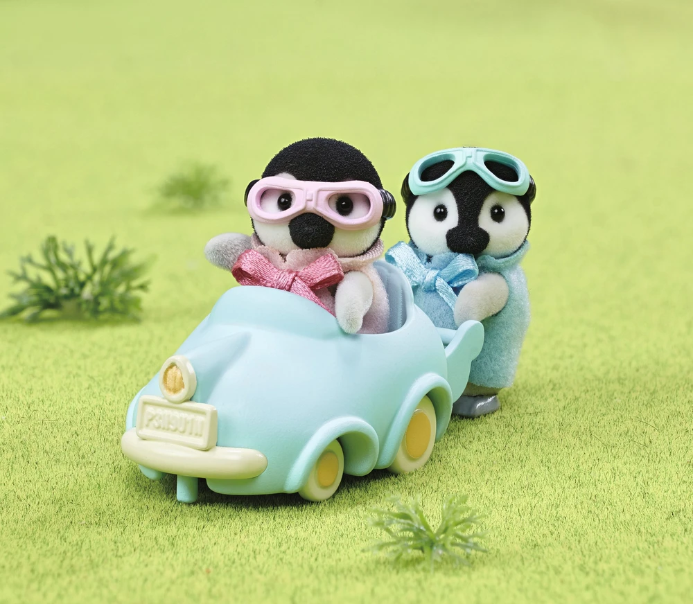 „Sylvanian Families“ – pingvinų mažyliai važinėja ir žaidžia (5695)