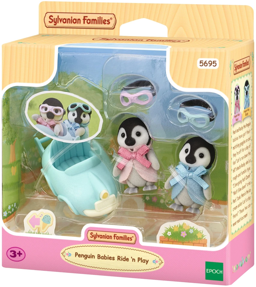 „Sylvanian Families“ – pingvinų mažyliai važinėja ir žaidžia (5695)