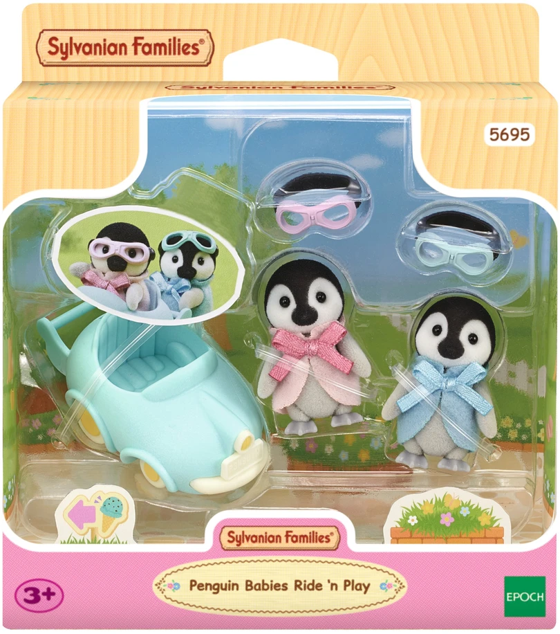 „Sylvanian Families“ – pingvinų mažyliai važinėja ir žaidžia (5695)