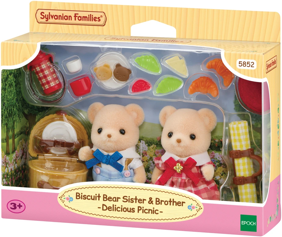 Epoch SYLVANIAN FAMILIES Rinkinys „Sausaininių meškučių iškyla“