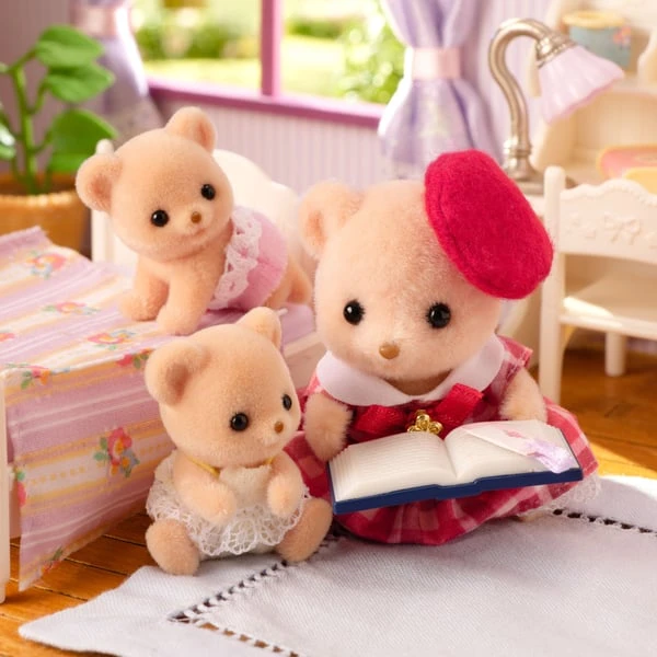 SYLVANIAN FAMILIES Sausaininiai meškučiai dvynukai
