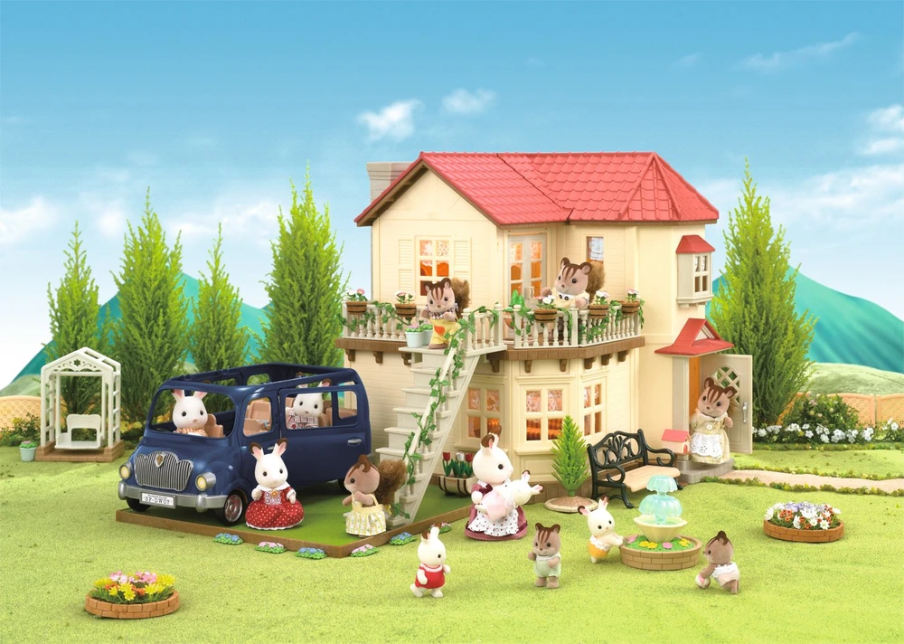Epoch Sylvanian Families 5274 Šeimyninis 7 vietų minivenas