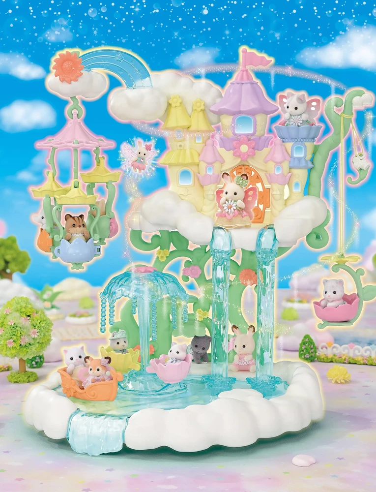 Sylvanian Families Silvanijos šeimos – Fėjų pilis, Skype'as (5815)