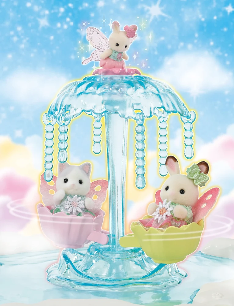 Sylvanian Families Silvanijos šeimos – Fėjų pilis, Skype'as (5815)