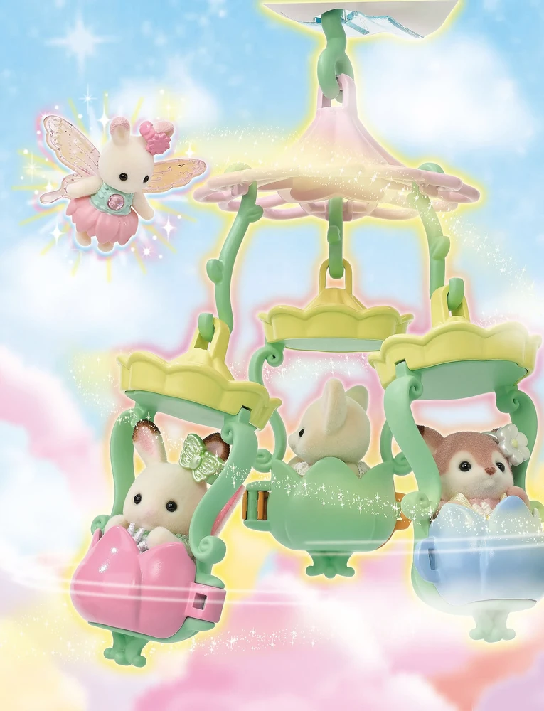 Sylvanian Families Silvanijos šeimos – Fėjų pilis, Skype'as (5815)