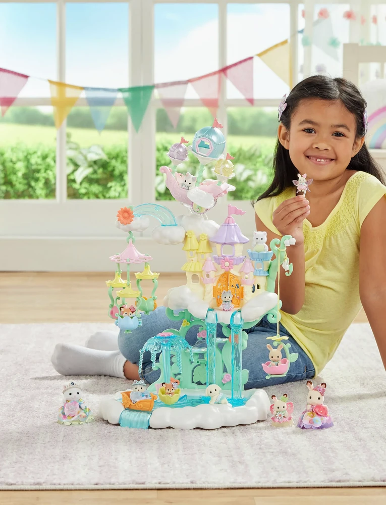 Sylvanian Families Silvanijos šeimos – Fėjų pilis, Skype'as (5815)