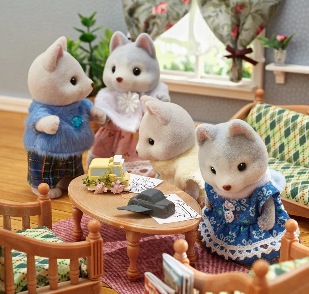 SYLVANIAN FAMILIES Haskių šeimynėlė