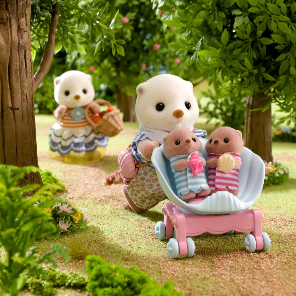 Sylvanian Families Silvanijos šeimos – Jūrų ūdrų šeima – (5803)