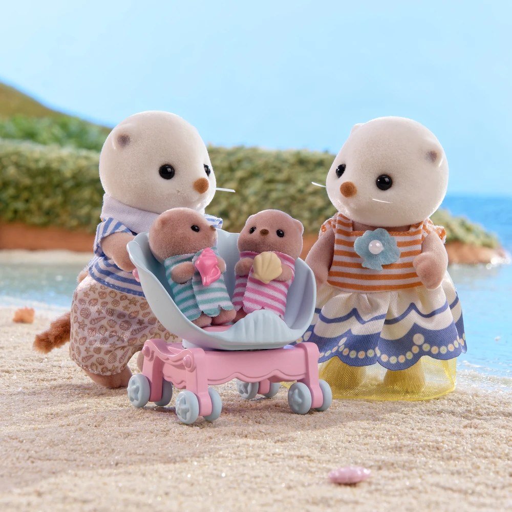 Sylvanian Families Silvanijos šeimos – Jūrų ūdrų šeima – (5803)