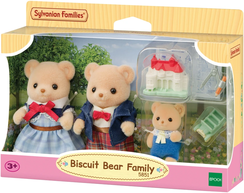 Epoch SYLVANIAN FAMILIES Sausaininių meškučių šeimynėlė