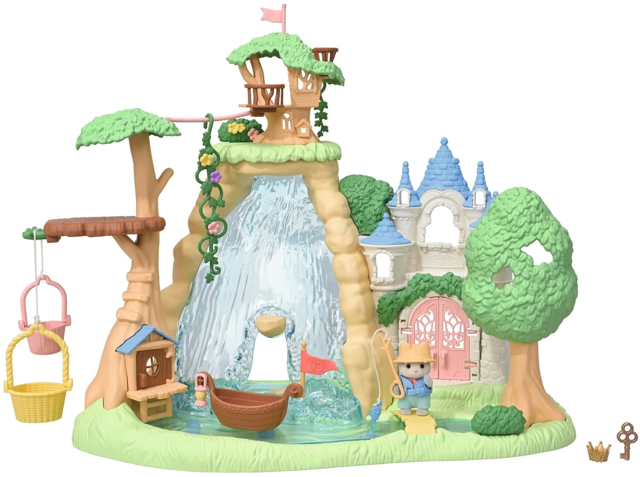 SYLVANIAN FAMILIES Rinkinys „Slaptas miško krioklys“