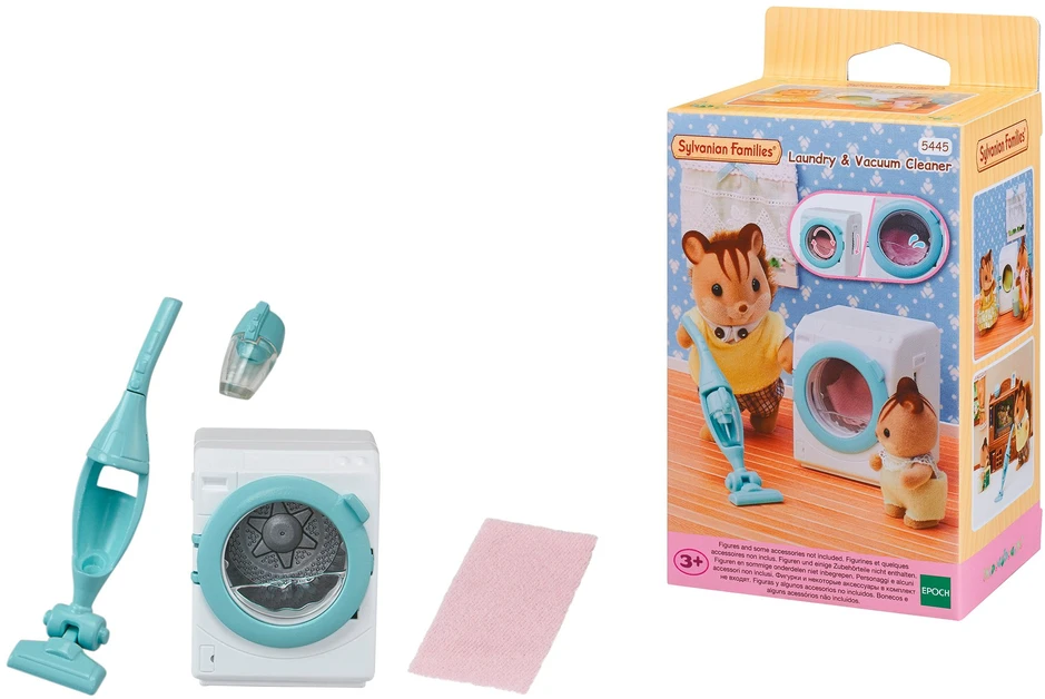 SYLVANIAN FAMILIES Skalbyklė ir dulkių siurblys