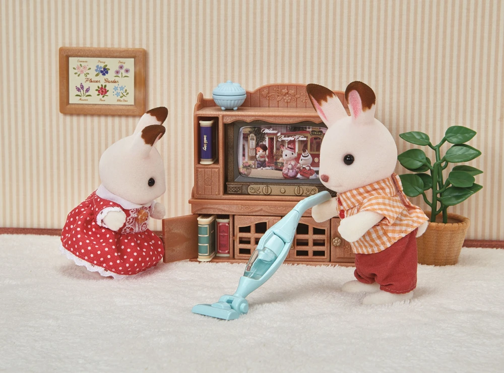 SYLVANIAN FAMILIES Skalbyklė ir dulkių siurblys