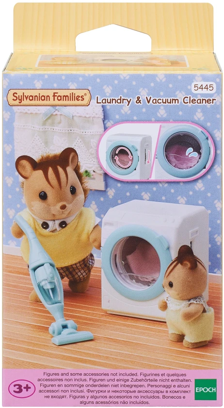 SYLVANIAN FAMILIES Skalbyklė ir dulkių siurblys