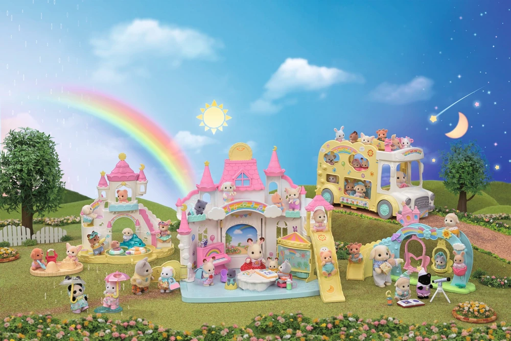 SYLVANIAN FAMILIES Vaikų darželis „Saulėta pilis“