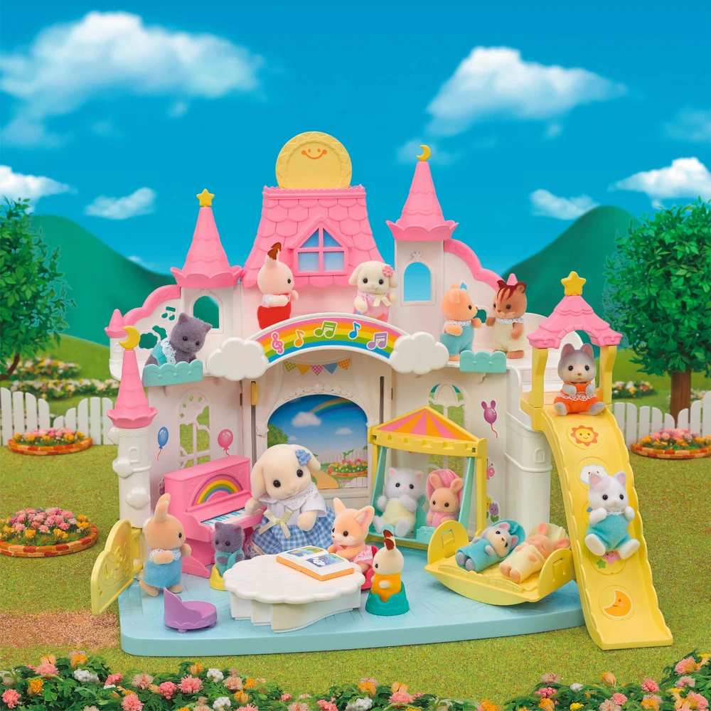 SYLVANIAN FAMILIES Vaikų darželis „Saulėta pilis“