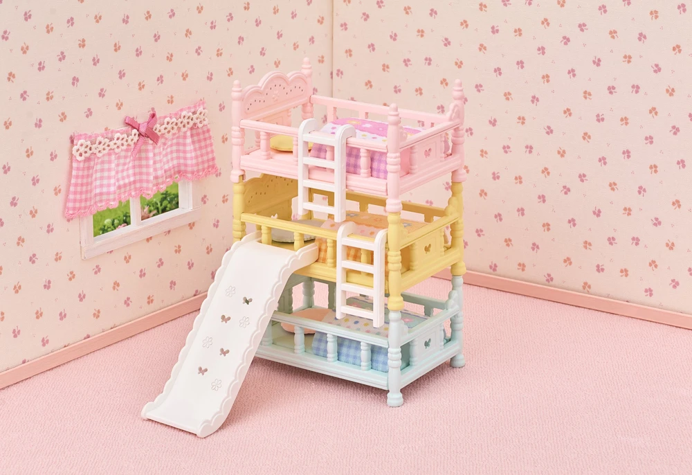 SYLVANIAN FAMILIES Triaukštė lova