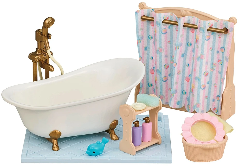 SYLVANIAN FAMILIES Rinkinys „Vonia ir dušas“