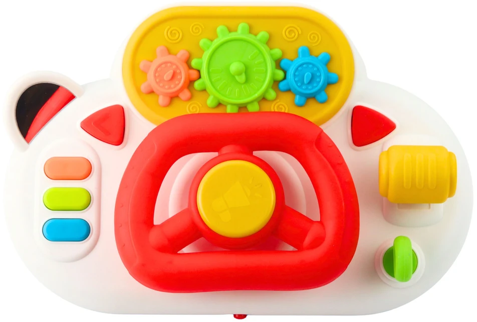 Lean Toys Interaktyvus vairas su garsais ir šviesomis