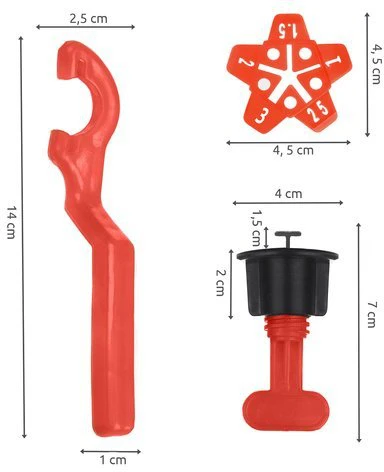 Bigstren Tile leveling system 150pcs + keys
