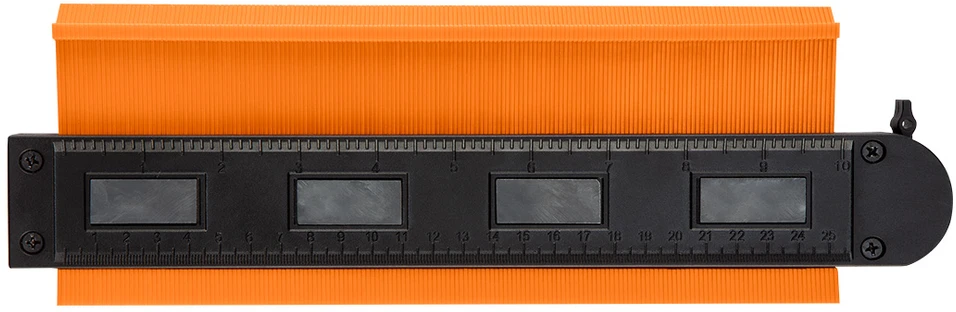 Szablon 250 mm formos šablonas