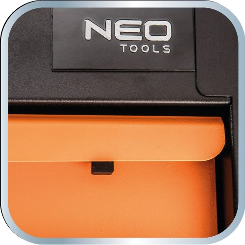 Neo Tools Įrankių vežimėlis NEO 7 stalčiai (84-222)