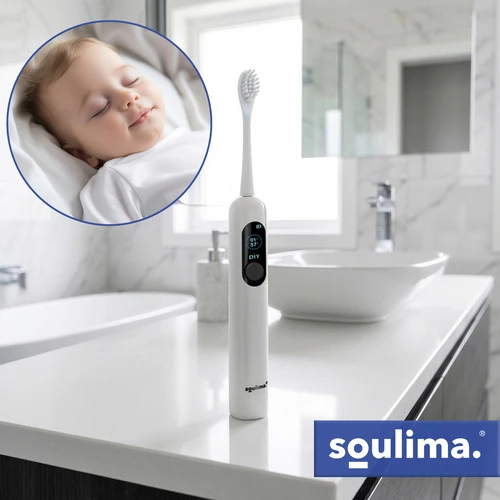 Soulima 26850 baltas sonic dantų šepetėlis