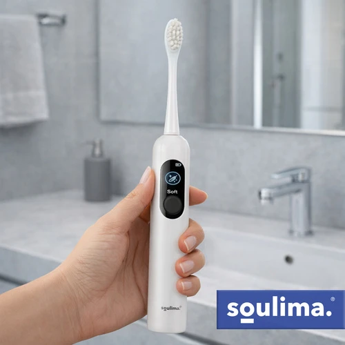 Soulima 26850 baltas sonic dantų šepetėlis