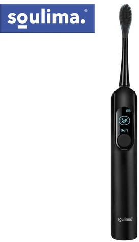 Soulima 26851 juodas sonic dantų šepetėlis