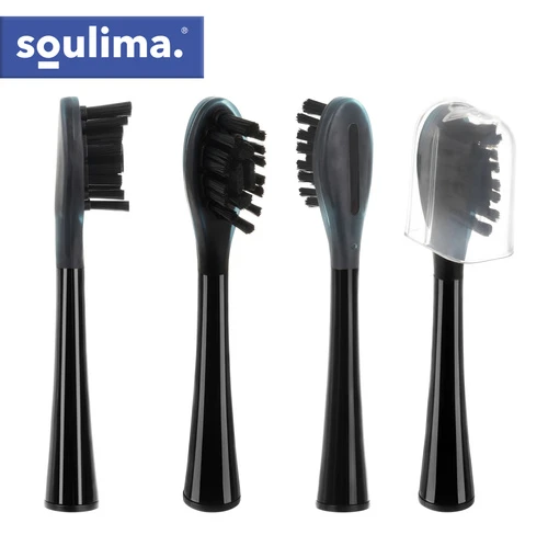Soulima 26851 juodas sonic dantų šepetėlis